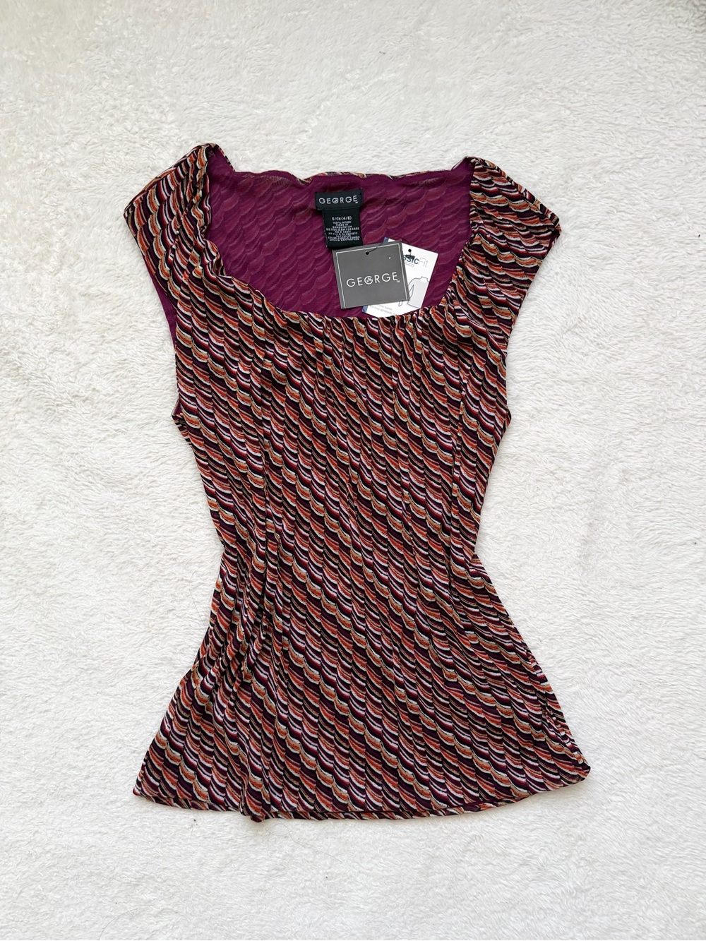 Early 2000s George boho blouse top